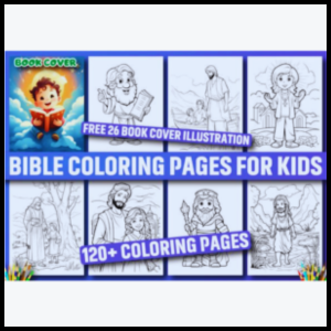 120+ Bible Coloring Pages for Kids