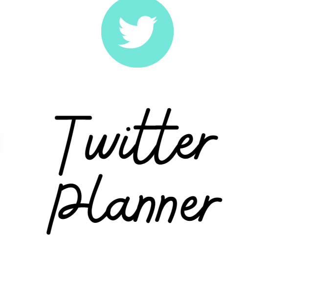 TWITTER - Social Media Planner