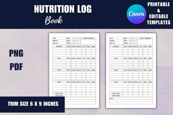 Nutrition Log Book
