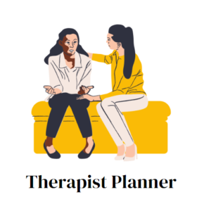 Printable Therapist Planner