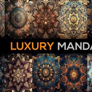 Premium Luxury Mandala Background Bundle