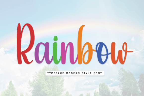 Rainbow Font