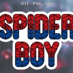 Spider Boy Font