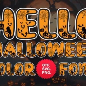 Hello Halloween Font