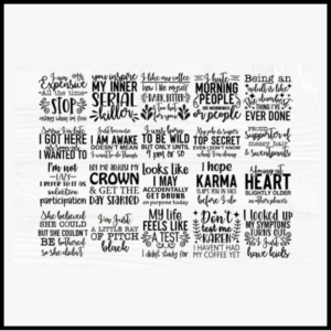 مجموعة اقتباسات مضحكة Svg | احصل على 60 تصميماً