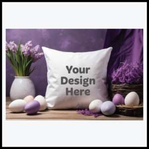 Pillow Mockup, Easter Pillow Mockup